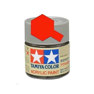 Tamiya X7 Rouge brillant, peinture acrylique Pot 10 ml