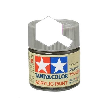 Tamiya XF2 Blanc mat, peinture acrylique Pot 10 ml