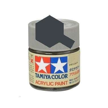 Tamiya XF24 Gris foncé mat, peinture acrylique Pot 10 ml