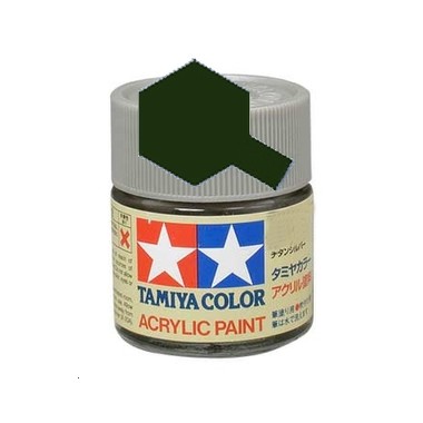 Tamiya XF26 Vert profond mat, peinture acrylique Pot 10 ml