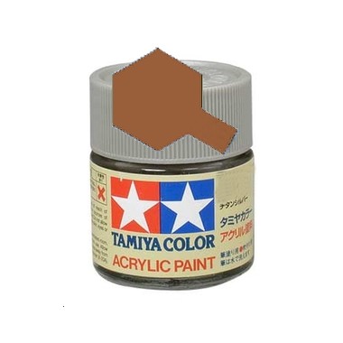 Tamiya XF28 Cuivre foncé, peinture acrylique Pot 10 ml