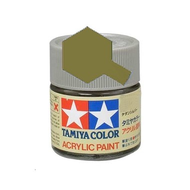 Tamiya XF49 Kaki mat, peinture acrylique Pot 10 ml