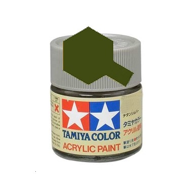 Tamiya XF62 Olive terne mat, peinture acrylique Pot 10 ml