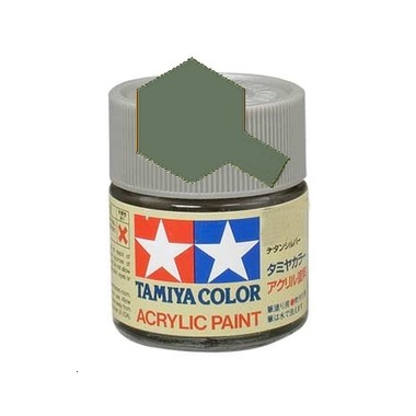 Tamiya XF65 Gris campagne mat, peinture acrylique Pot 10 ml