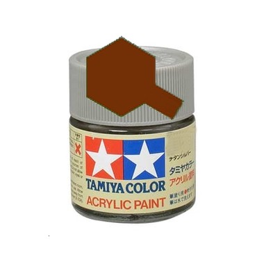 Tamiya XF68 Brun OTAN mat, peinture acrylique Pot 10 ml