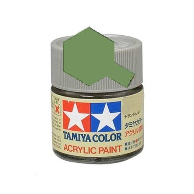 Tamiya XF71 Vert cockpit mat, peinture acrylique Pot 10 ml