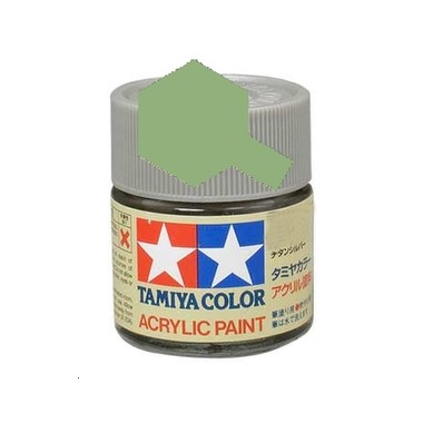 Tamiya XF76 Gris vert mat, peinture acrylique Pot 10 ml