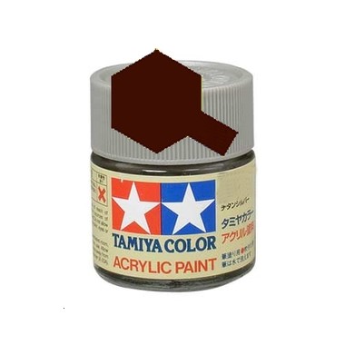 Tamiya XF9 Rouge coque mat, peinture acrylique Pot 10 ml