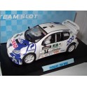 Team Slot voiture slot-car Peugeot 206 WRC Delecour 14 Tour de Corse 1999