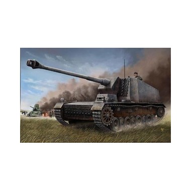 Maquette Selbstfahrlafette L/61 Sturer Emil 12.8cm 2ème GM