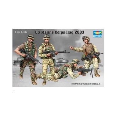 Figurines maquettes U.S. Marines Corps, Irak 2003