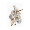 Figurines Soldats soviétiques en camouflage d'hiver, 2ème GM
