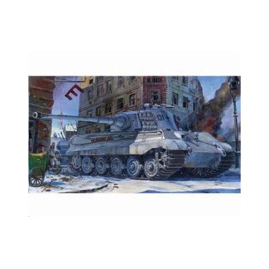 Maquette Sd.Kfz.182 King Tiger Tourelle Henschel, 2ème GM