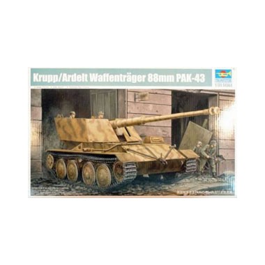 Maquette Krupp/Ardelt Waffentrager 88mm PAK-43