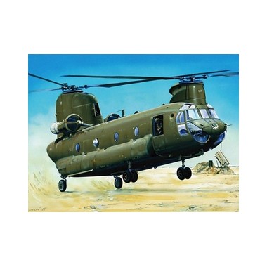 Maquette Boeing Vertol CH-47D "Chinook", Epoque moderne