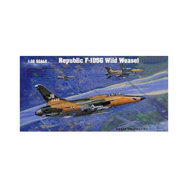 Maquette Republic F-105G Wild Weasel, Epoque moderne