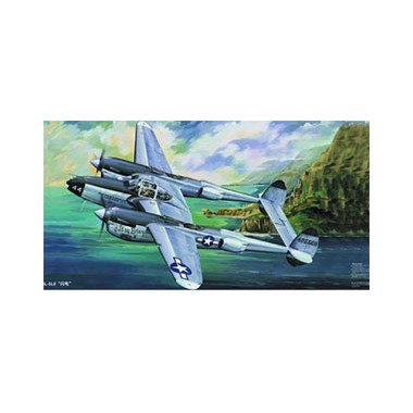 Maquette Lockheed P-38L-5-LO Lightning, 2eme GM