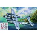 Maquette Lockheed P-38F 5B/C Saint-Exupéry FAFL, 2ème GM