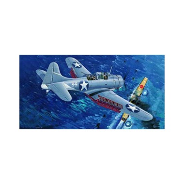 Maquette U.S.Navy SBD-3 Dauntless Midway, 2eme GM