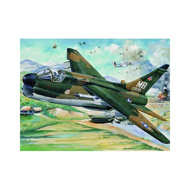 Maquette A-7D Corsair II, Epoque moderne