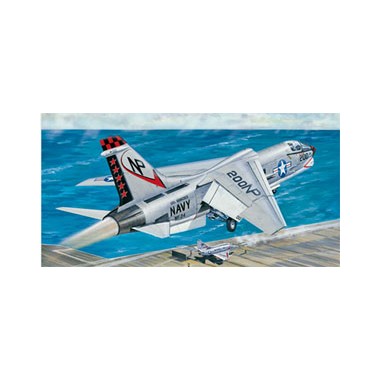 Maquette F-8J Crusader, Epoque Moderne	