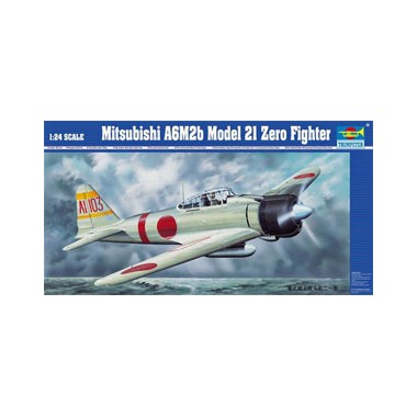 Maquette Mitsubishi A6M2b Model 21 Zero, 2ème GM