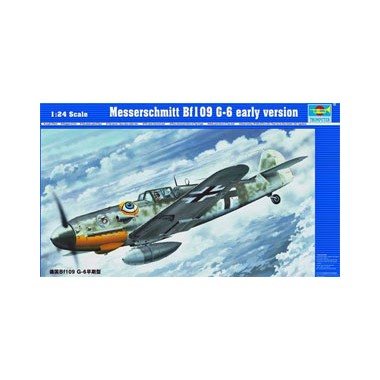 Maquette Messerschmitt Bf109 G-6 early version, 2ème GM