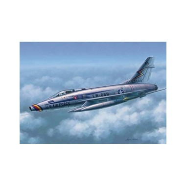 Maquette North American F-100D Super Sabre, Epoque moderne