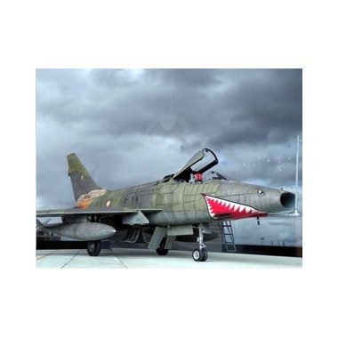 Maquette North American F-100F Super Sabre France Djibouti, Epoque moderne