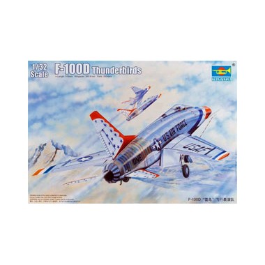 Maquette F-100D Thunderbirds 