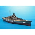 Maquette Cuirassé Bismarck, 2ème GM 