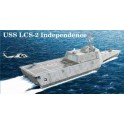 Maquette USS LCS-2 Independence, frégate trimaran U.S.