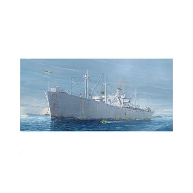 Maquette SS Jeremiah O'Brien liberty ship 2ème GM 1944