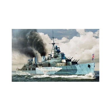 Maquette HMS Belfast 1942