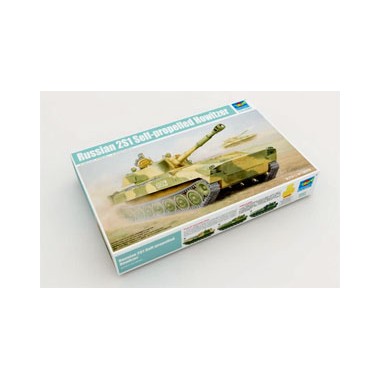 Maquette Canon soviétique automoteur 2S1 Gvozdika