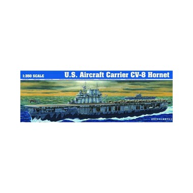 Maquette USS Hornet CV-8, porte-avions américain