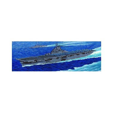 Maquette USS Essex CV-9 1943, porte-avions américain