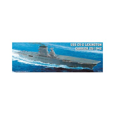 Maquette USS Lexington CV-2 1942, porte-avions américain