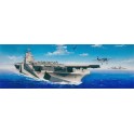Maquette USS Ticonderoga CV-14, porte-avions américain