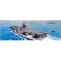 Maquette USS Hancock CV-19, porte-avions américain