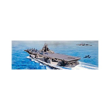 Maquette USS Hancock CV-19, porte-avions américain