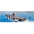 Maquette USS Hancock CV-19, porte-avions américain