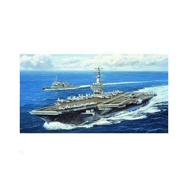 Maquette USS CVN-68 Nimitz, porte-avions U.S. moderne