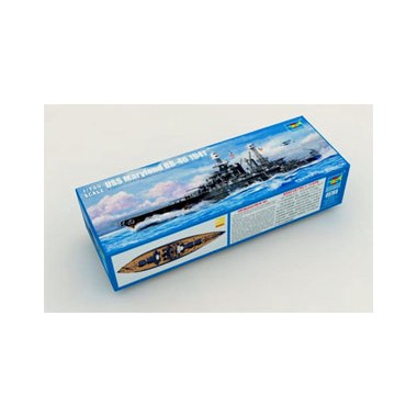 Maquette Cuirassé USS Maryland BB-46, 1941