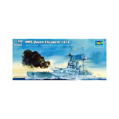 Maquette HMS Queen Elizabeth 1918