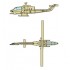 AH-1W Super Cobra Aircraft Sets for Aircraft Carrier