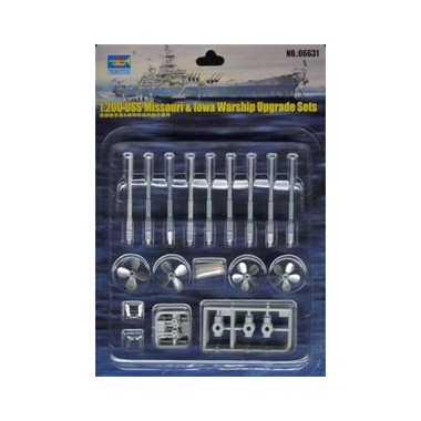 USS Missouri & Iowa Warship Upgrade Set