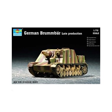 Maquette Char allemand Brummbar Fin de production, 2ème GM