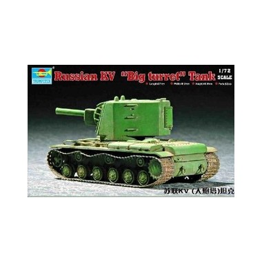 Maquette Char lourd soviétique KV Grande tourelle 2ème GM