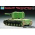 Maquette Char lourd soviétique KV Grande tourelle 2ème GM